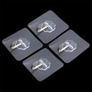 6x Stainless Steel Paste Hook Suction Cup Glass Hooks Rails Hanging Sucker Hot!