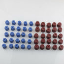 25 Pairs R134a High Low Side AC Charging Port Caps Kit