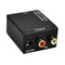 Optical Digital Stereo SPDIF Toslink Coaxial Signal to Analog Adapter (A)