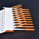 80pcs/Box Elastic massage the gums between the teeth brushing teeth brushin H7L6