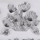 Transparent Clear Silicone Stamps Flowers pots for DIY Scrapbooking Card Making/