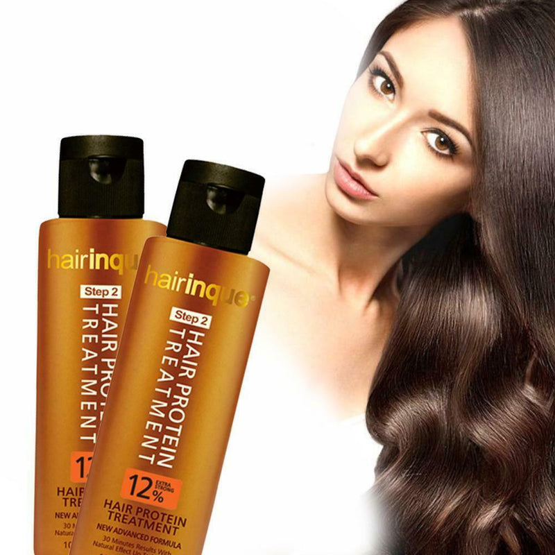 Hairinque 12% chocolate brazilian keratin hair treatment for straightening Care