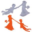 2pcs Cutting Dies Happy Valentine DIY Photo Album Scrapbook Emboss Stencils
