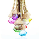 10Pcs Hanging Air Freshener Perfume Fragrance Diffuser Empty Glass Bottles