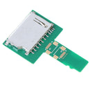 1Pc Card Socket Female to Micro-S TF Male Memory Card Kit Extension Adap BX