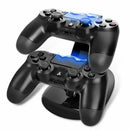 For PS4 Accessories PS4 Dual USB Charger Docking Station Stand for Playstat J8W3