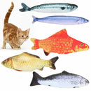 5 Pack Realistic Interactive Fish Cat Kicker Crazy Pet Catnip ToysB.SE