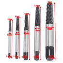 5Pcs Screw Extractor Easy Out Drill Bits Guide Broken Damaged Bolt Remover Set