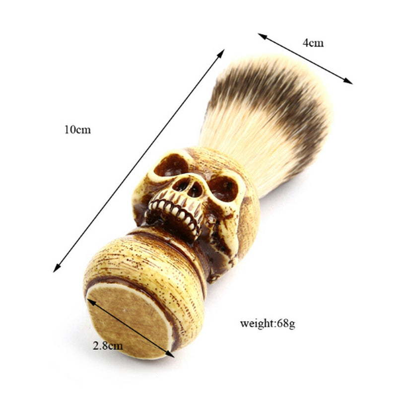 Men beard finest badger hair shaving brush wood handle barber salon razor FT