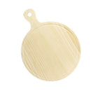 Home Wooden Pizza Paddle Cheese Serving Tray Plate Cutting Chopping Board Round