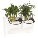 Flower Pot Stackable Wall Planter Garden Flower Pots Wall Hanging Vertical  G6P6