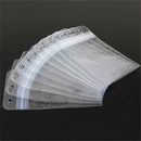 10 x Vertical Solid Vinyl Clear ID Card Badge Holder Case-Cover Sleeve Australia