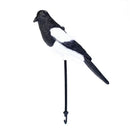 1pc black & white magpie decoy hunting trap bait shooting target bird AT3C