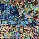 20g Quartz Crystal Rainbow Titanium Bismuth Ore Specimen Cluster Mineral Rock