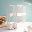 Creative Double Layer Rack Multifunction Cosmetics Storage Seasoning Rack New