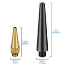 15pcs Bike Bicycle Tire Ball Air Pump SV AV DV Valve Copper Plastic Adaptor Set
