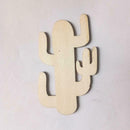 5PCS/Set Craft Prop Shape Decoration Cactus Scene Innovative Home Wooden 7W69