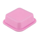 Square Silicone Handmade Soap Mold, DIY Cake Mold (Color Randomly) T8Z8