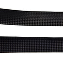2X Bike Cycling Road Bike Carbon Fiber Handlebar Tape Wrap + 2 Bar Plug black M&