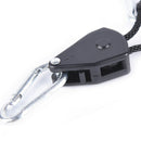 2pcs/pack 1/8 Inches rope ratchet reflector grow light hangers light lifters ES