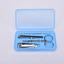 4x NEW Pedicure Manicure Set Nail Care Cuticle Clipper Tool Kit Case ZZ