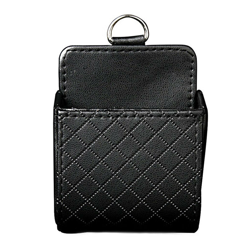 Car Accessories Auto Outlet Air Vent Mobile Phone Holder PU Leather Pouch Best