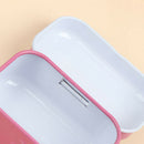 1*Mini Flower Tin Trinket Jewelry Coin Box Tinplate Storage Case Small Recta Gw