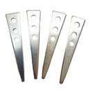 4x Hammer in Vine Eyes Rose Climbing Garden Wire/Cord Plant Training Fence/Wall