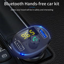 Bluetooth Car USB Charger FM Transmitter Radio Adapter MP3 Player Quick Charge U