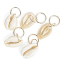 80 Pieces Hair Jewelry Rings Decorations Pendants, Including 50 Pcs Aluminu
