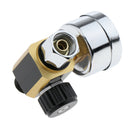 2 Pieces SPray gun Valve Adjustable Pressure Air Pressure Regulator Adjustable