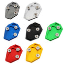 Red Side Stand Enlarge Kickstand Extension Pad For YAMAHA MT-07 14-15