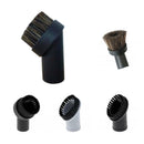 Vacuum Cleaner Bristle Brush Oval Dusting Brush for 32mm/1.25" Vacuum Black