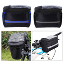 2x Waterproof Bike Handlebar Bag Front Organizer Storage Riding Travel Bag Pack