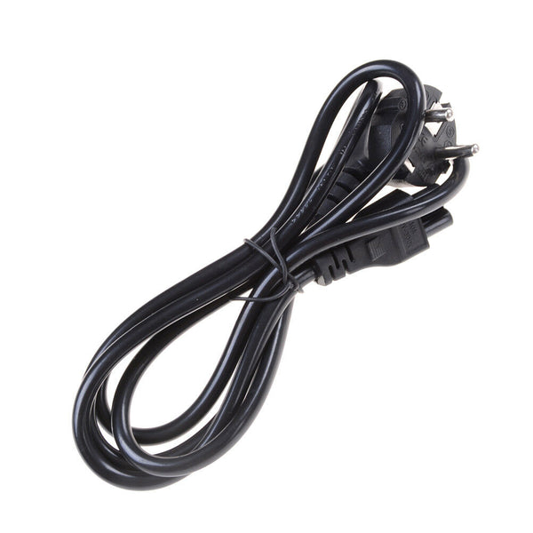 1.5m C13 IEC Kettle to European 2 pin Round AC EU Plug Power Cable Lead Cord MO