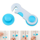 5pcs/set Multifunctional Baby Safety Kids Cabinet Lock Door Drawer Protective
