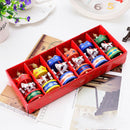Carousel Horse Ornaments Mini Beautiful Wooden Xmas Children Gift Toys  Gift Hn