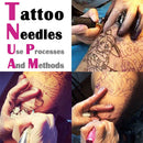 100Pieces Mix Sizes Disposable Tattoo Needles 3 5 7 9 RL 3 5 7 9 RS 5 7 M1