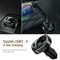 Dual USB 3.4A Car Charger Phone Fast Charge 2 Port Bluetooth Handsfree Digital