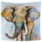 South Asian Elephant Tapestry Wall Hanging Hippie Beach Boho Scarf Mat White