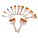 12Pcs BGA Solder Flux Paste Brush with Wooden Handle Reballing Tool