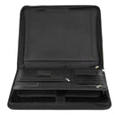 Vegan Leather Folder Zippered Closure Portfolio for Business IPad/Table and G6P6