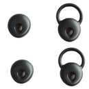 4 Pairs Earbuds Tips Headset Cap Perfect for Running Jogging Red + Black