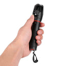 Zoom T6+COB LED Flashlight Magnetic 5 Modes IP44 Waterproof Outdoor Torch A