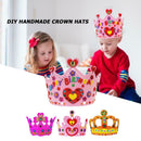 DIY Craft EVA Crown Creative Crown Hat Kindergarten Art Party Decor Gift