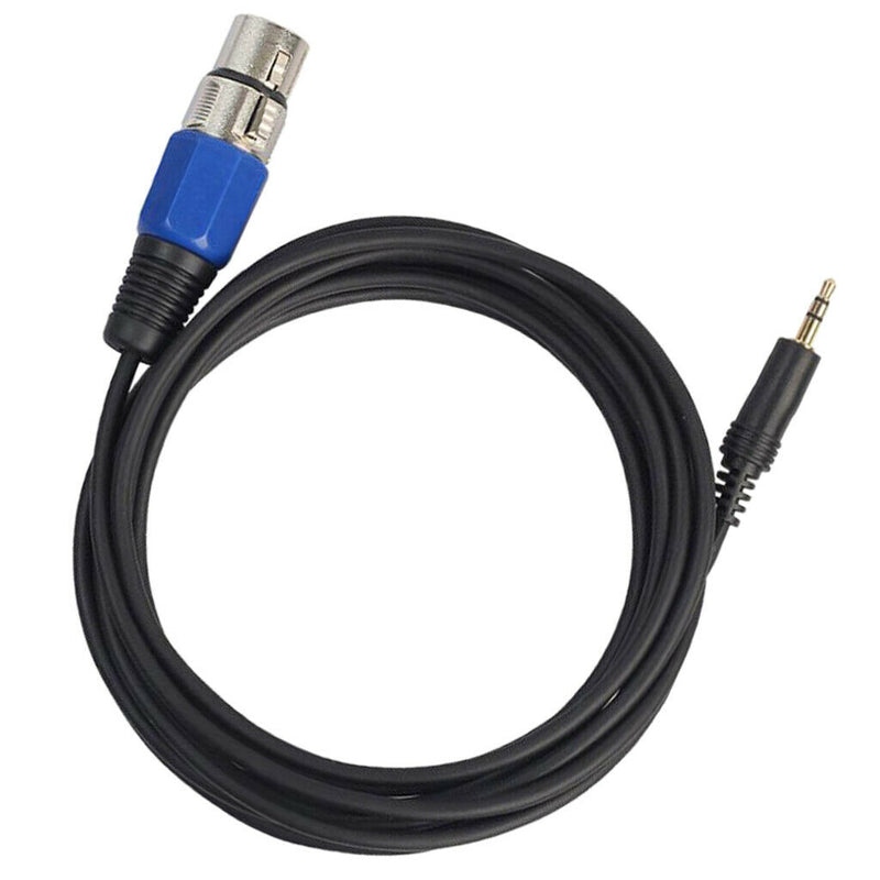 1.5 Meter 3.5mm Plug Male Audio Cable to XLR 3-pin Female Microphone Adapter