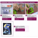 Needlework Diamond Embroidery Dragon And Taiji Diy Drawing Painting Sitting E2M7