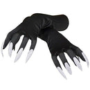 Halloween Costume Gloves with Nails Fingernails Gloves Claws C8T4