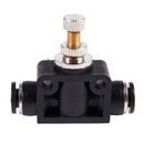 6mm air hose pneumatic valve push in speed controller I5F4