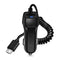 Auto Fast Charging Car Charger with Retractable Cable Phone Charger USB Wit A4D2